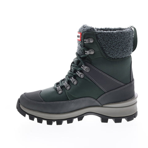 Hunter Recycled Polyester Commando Boot WFS1009NYL-AHN Womens Green Rain Boots