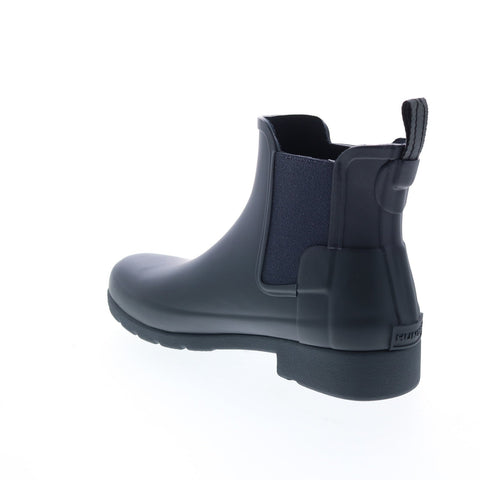 Hunter Refined Rain Boots Boot WFS1017RMA-NVY Womens Blue Rain Boots