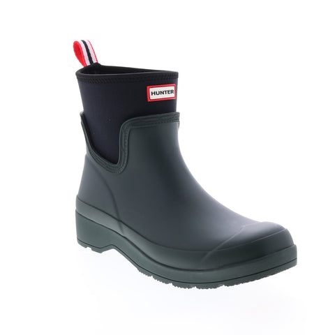 Hunter Play Short Neoprene Boot WFS1020RMA-ATM Womens Green Rain Boots