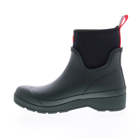 Hunter Play Short Neoprene Boot WFS1020RMA-ATM Womens Green Rain Boots