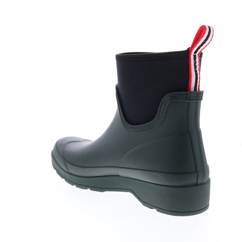 Hunter Play Short Neoprene Boot WFS1020RMA-ATM Womens Green Rain Boots