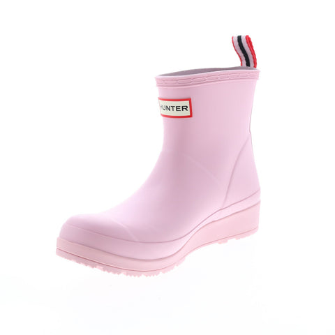 Hunter Play Short Boot WFS2020RMA-APL Womens Pink Rain Boots