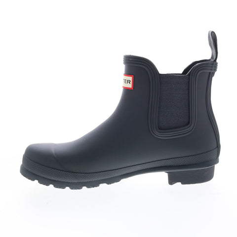 Hunter Original Rain Boots Boot Womens Black Synthetic Slip On Rain Boots