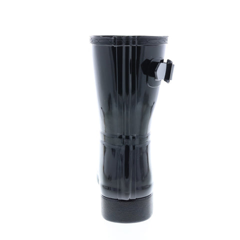Hunter Refined Short Gloss Boot WFS2200RGL-BLK Womens BlackRain Boots