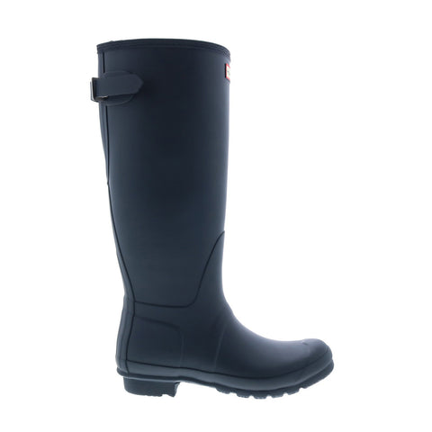 Hunter Original Tall Back Adjustable Boot WFT1001RMA-NVY Womens Blue Rain Boots