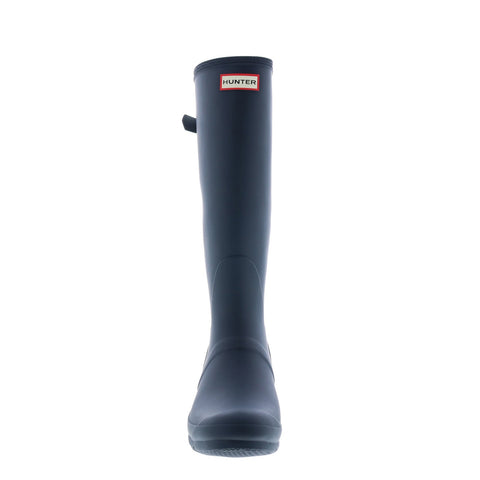 Hunter Original Tall Back Adjustable Boot WFT1001RMA-NVY Womens Blue Rain Boots