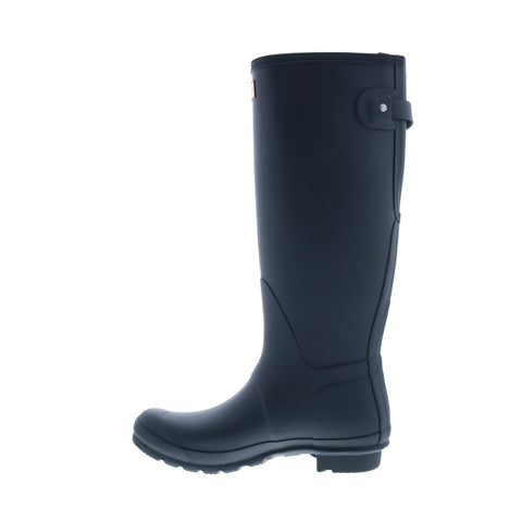 Hunter Original Tall Back Adjustable Boot WFT1001RMA-NVY Womens Blue Rain Boots