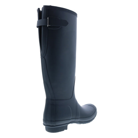 Hunter Original Tall Back Adjustable Boot WFT1001RMA-NVY Womens Blue Rain Boots