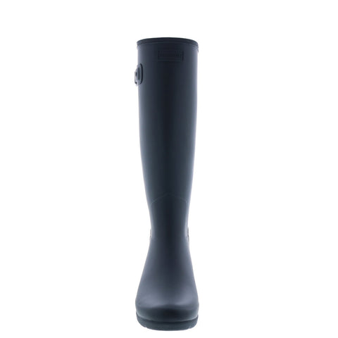 Hunter Refined Tall Boot WFT1071RMA-NVY Womens Synthetic Blue Rain Boots