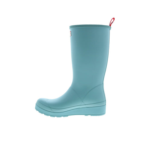 Hunter Play Tall Boot WFT2007RMA-BYB Womens Blue Synthetic Rain Boots