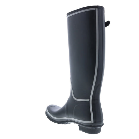Hunter Original Tall Reflective Outline Boot WFT2240RMA-BLK Womens Black Rain Boots