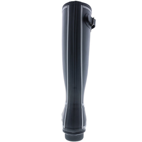 Hunter Original Tall Reflective Outline Boot WFT2240RMA-BLK Womens Black Rain Boots