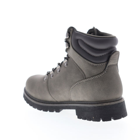 Lugz Grotto II WGROT2D-2019 Mens Gray Leather High Top Casual Dress Boots