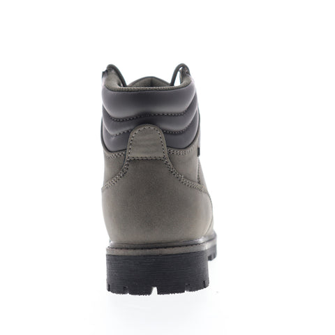 Lugz Grotto II WGROT2D-2019 Mens Gray Leather High Top Casual Dress Boots