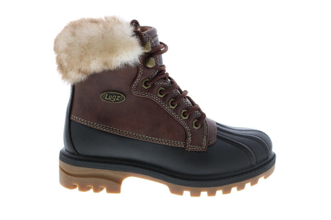 Lugz Mallard Fur WMALLFGV-2136 Womens Black Synthetic Casual Dress Boots