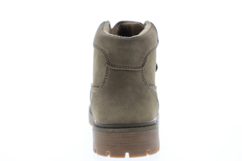 Lugz Mantle Mid WMANTLMD-2993 Mens Gray Nubuck Casual Dress Lace Up Boots Shoes