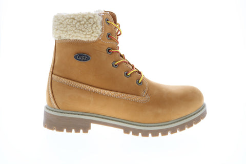 Lugz Rucker Hi Fleece WRUCKRHFK-7431 Womens Brown Casual Dress Boots