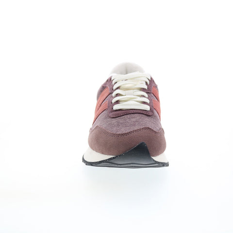 New Balance 237 WS237WA Womens Brown Suede Lace Up Lifestyle Sneakers Shoes