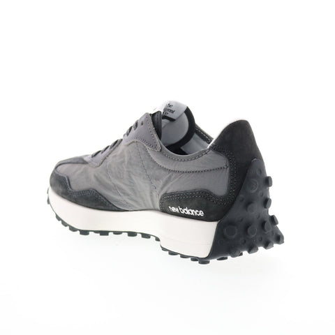 New Balance 327 WS327VF Womens Gray Suede Lace Up Lifestyle Sneakers Shoes