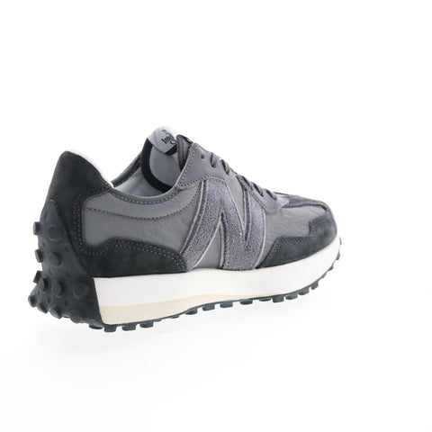 New Balance 327 WS327VF Womens Gray Suede Lace Up Lifestyle Sneakers Shoes