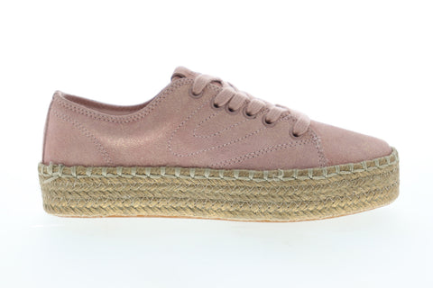 Tretorn Eve 2 WTEVE2 Womens Pink Suede Low Top Lace Up Lifestyle Sneakers Shoes