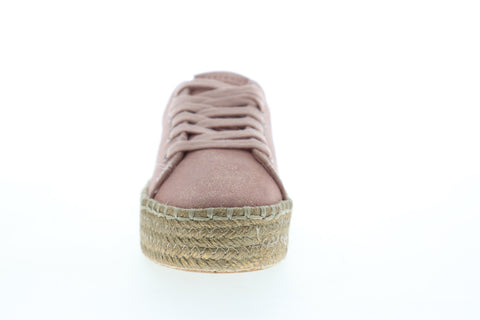 Tretorn Eve 2 WTEVE2 Womens Pink Suede Low Top Lace Up Lifestyle Sneakers Shoes