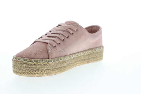 Tretorn Eve 2 WTEVE2 Womens Pink Suede Low Top Lace Up Lifestyle Sneakers Shoes