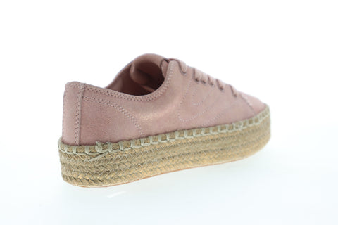 Tretorn Eve 2 WTEVE2 Womens Pink Suede Low Top Lace Up Lifestyle Sneakers Shoes