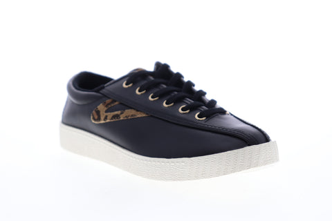 Tretorn Nylite 25 Plus Womens Black Low Top Lace Up Lifestyle Sneakers Shoes