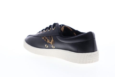 Tretorn Nylite 25 Plus Womens Black Low Top Lace Up Lifestyle Sneakers Shoes