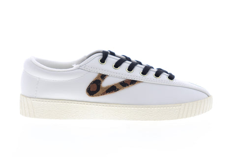 Tretorn Nylite 25 Plus Womens White Low Top Lace Up Lifestyle Sneakers Shoes