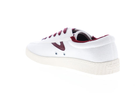 Tretorn Nylite 28 Plus Womens White Canvas Low Top Lifestyle Sneakers Shoes