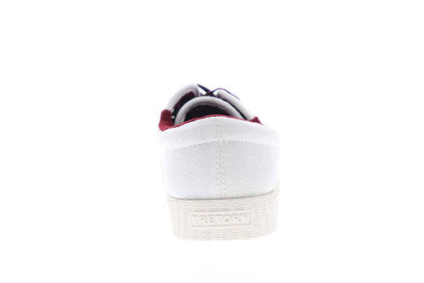 Tretorn Nylite 28 Plus Womens White Canvas Low Top Lifestyle Sneakers Shoes