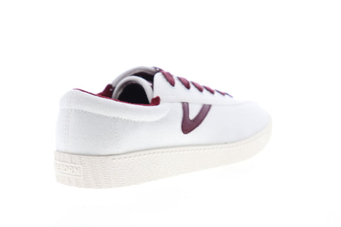 Tretorn Nylite 28 Plus Womens White Canvas Low Top Lifestyle Sneakers Shoes