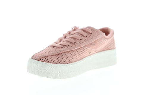 Tretorn Nylite 3 Bold Womens Pink Leather Low Top Lifestyle Sneakers Shoes