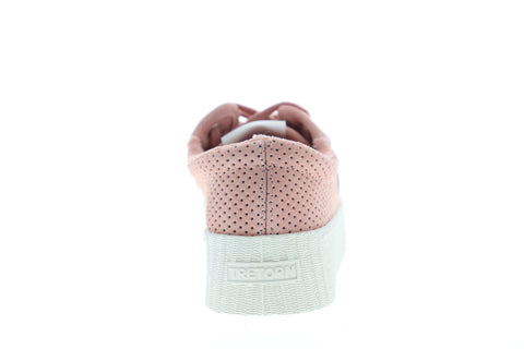 Tretorn Nylite 3 Bold Womens Pink Leather Low Top Lifestyle Sneakers Shoes
