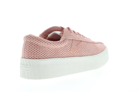 Tretorn Nylite 3 Bold Womens Pink Leather Low Top Lifestyle Sneakers Shoes