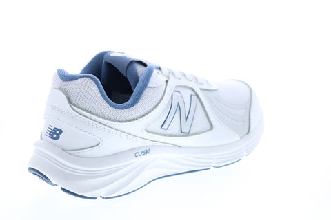 New Balance Walking Womens White Extra Narrow Lifestyle Sneakers Shoes