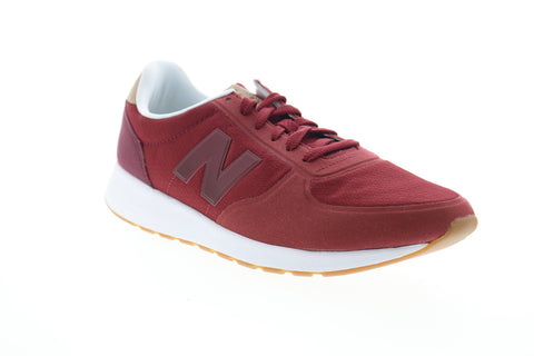 New Balance 215 XMS215YMC Mens Burgundy Canvas Lifestyle Sneakers Shoes
