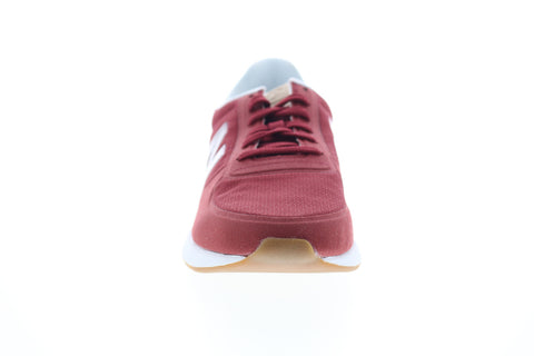 New Balance 215 XMS215YMC Mens Burgundy Canvas Lifestyle Sneakers Shoes