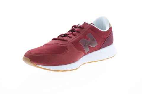 New Balance 215 XMS215YMC Mens Burgundy Canvas Lifestyle Sneakers Shoes