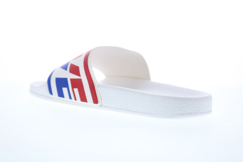 Diesel A-Lohaa Sa-Maral Mens White Slip On Slides Sandals Shoes