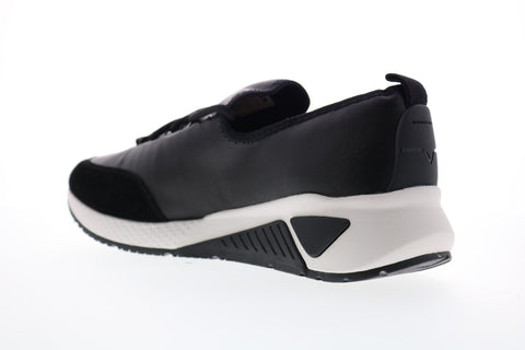 Diesel Skb S-Kby Mens Black Leather Lace Up Lifestyle Sneakers Shoes