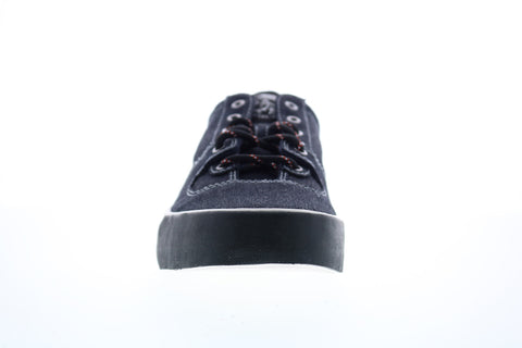 Diesel 355 Flip S-Flip Low Mens Blue Canvas Lace Up Lifestyle Sneakers Shoes