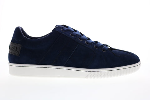Diesel S-Millenium Lc Mens Blue Suede Lace Up Lifestyle Sneakers Shoes
