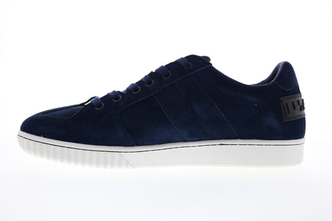 Diesel S-Millenium Lc Mens Blue Suede Lace Up Lifestyle Sneakers Shoes