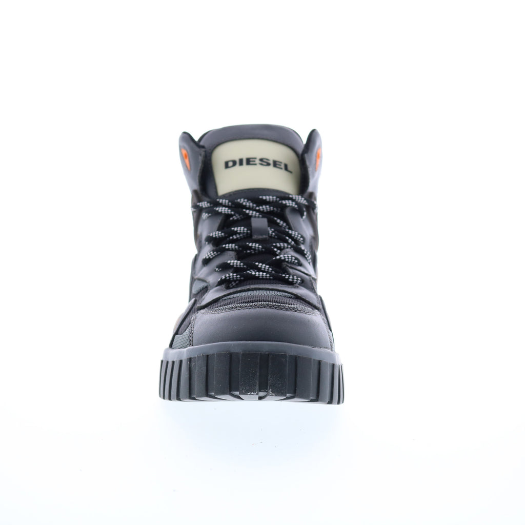 Diesel Le Rua S-Rua Sp Mens Blue Leather Lace Up Lifestyle Sneakers Sh ...