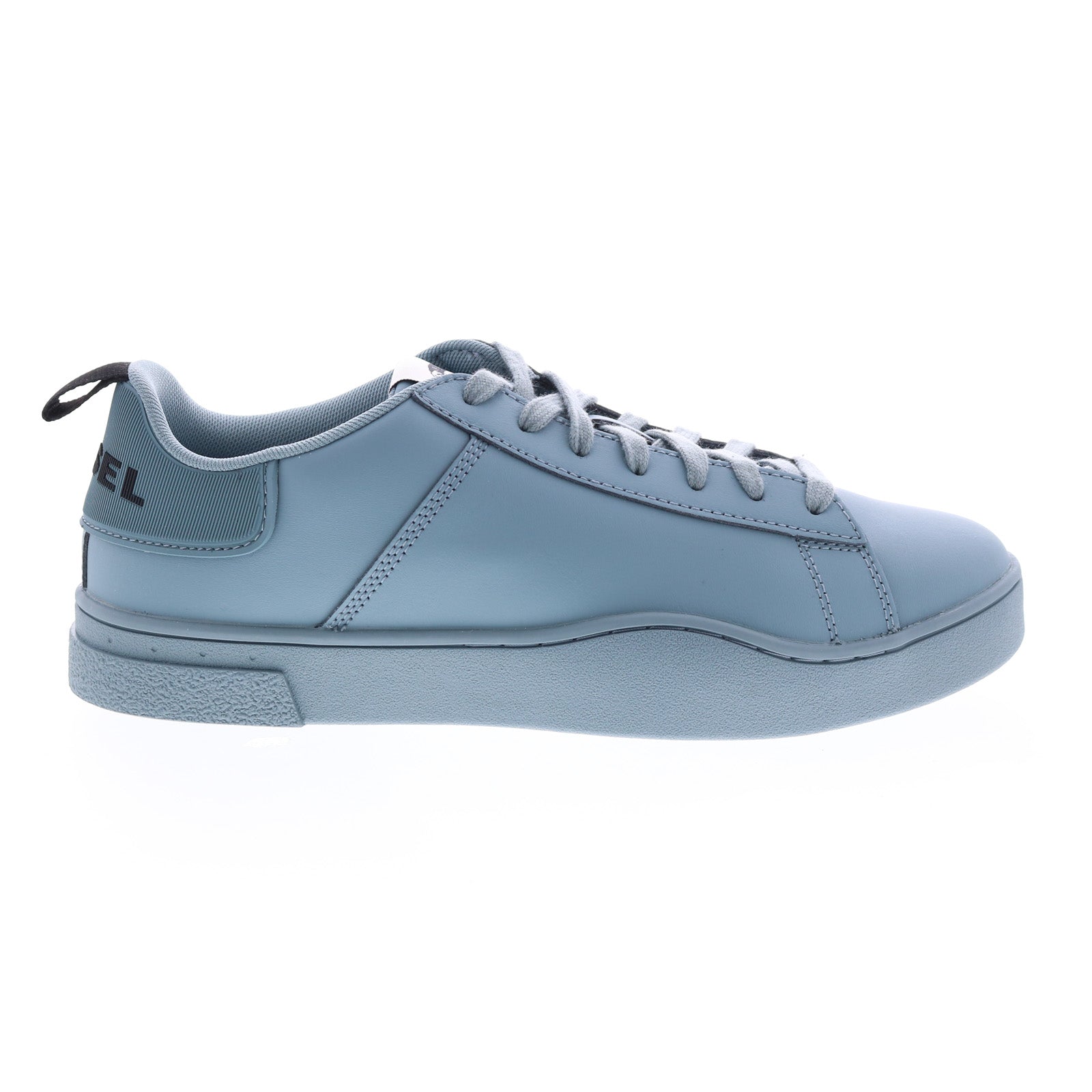 Diesel S-Clever Low Lace Mens Blue Leather Lace Up Lifestyle