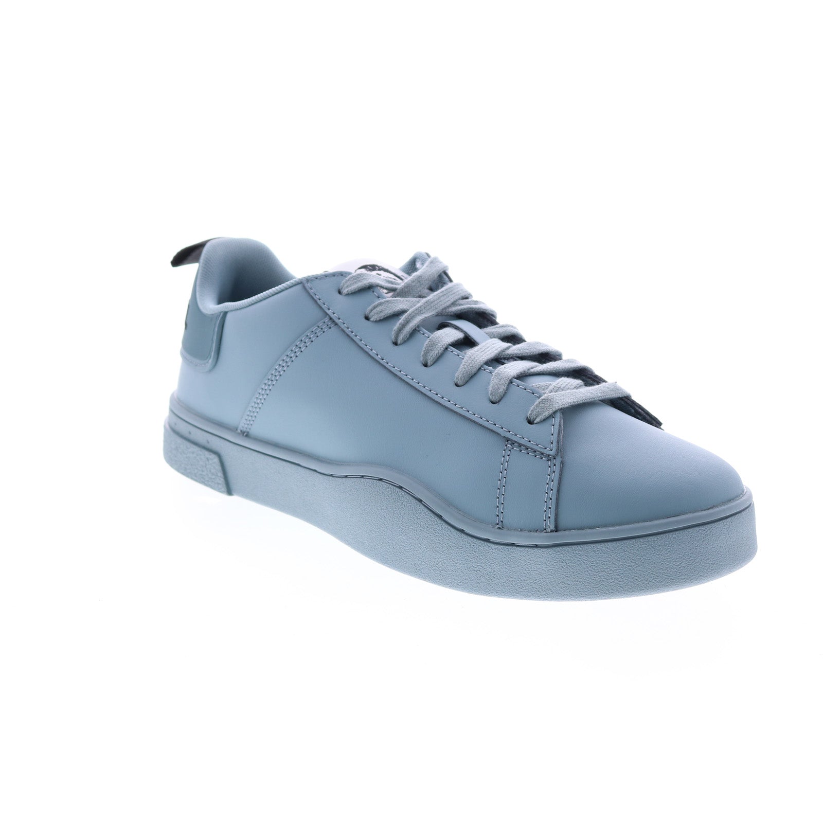 Diesel S-Clever Low Lace Mens Blue Leather Lace Up Lifestyle