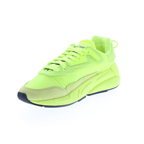 Diesel S-Serendipity LC W Womens Yellow Canvas Lifestyle Sneakers Shoes